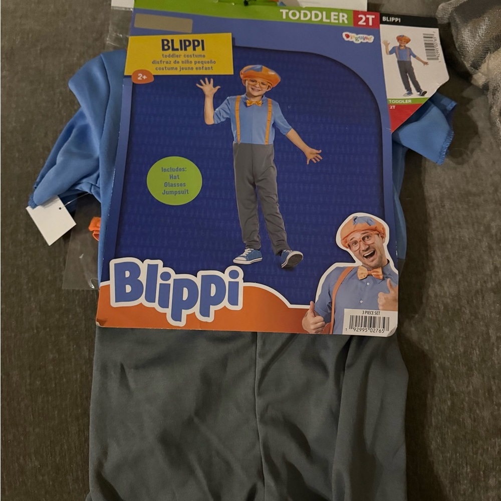 Blippi Toddler Costume 2T
